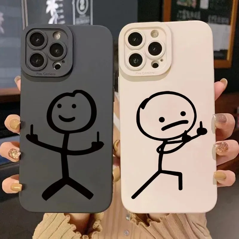 Apple Iphone 15 Pro Max - Urocze etui silikonowe z matową powłoką